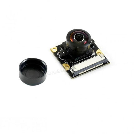 Waveshare Wide-Angle Camera for Jetson Nano Projects 8MP IMX219 module with wide-angle lens and protective cap for AI vision and robotics