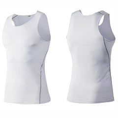 Quick-Dry Elastic Fitness Running Vest for Training