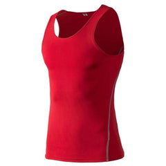 Quick-Dry Elastic Fitness Running Vest for Training