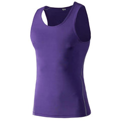 Quick-Dry Elastic Fitness Running Vest for Training