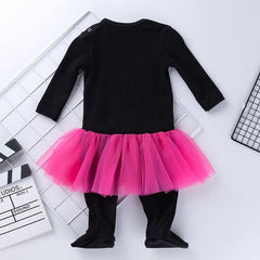 Costume de crâne à manches longues d'Halloween Vêtements pour enfants Vêtements pour bébés Vêtements pour bébés Costume de groupe une pièce