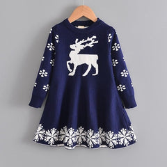 Festive Padded Princess Dress for Kids