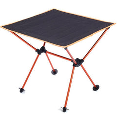 Mesa de picnic plegable portátil con tela Oxford y aluminio de aviación para acampar al aire libre y hacer barbacoas