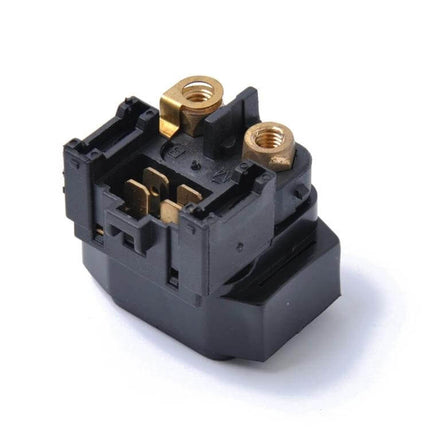 Yamaha Starter Relay Solenoid Kit With Fuses For Motorcycles - replacement starter relay with copper terminals and fuses for Yamaha bikes