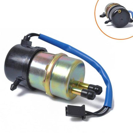 Universal Motorcycle Fuel Pump For Kawasaki Yamaha Honda - 12V front-mount replacement pump compatible with OE 49040-1063/1056/1054
