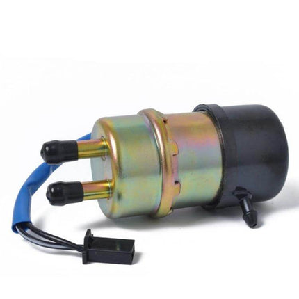 Universal Motorcycle Fuel Pump For Kawasaki Yamaha Honda - 12V replacement pump fitting OE 49040-1063/1056/1054, front-mount, 1.2–1.5A