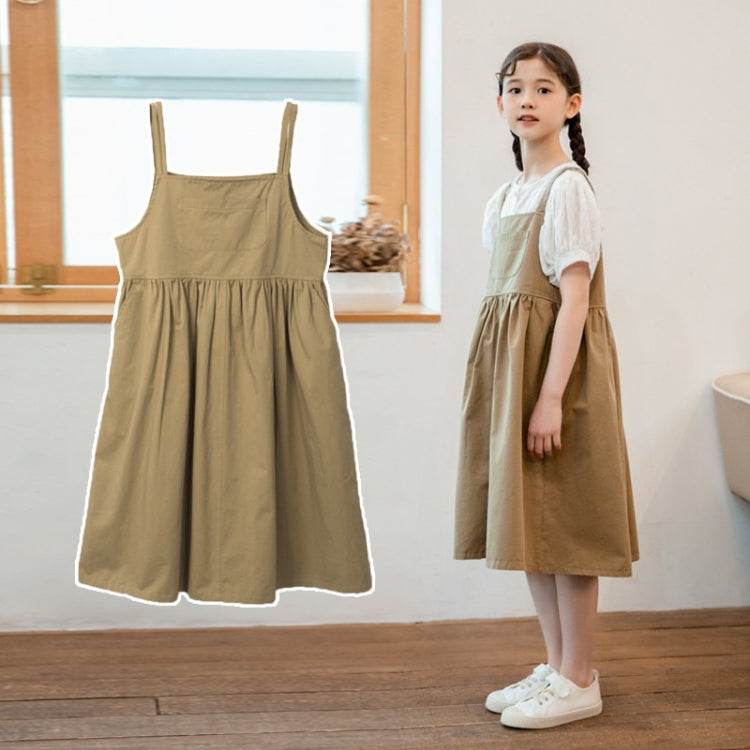 Girls Fashion Casual Suspender Skirt Sizes 110cm to 160cm