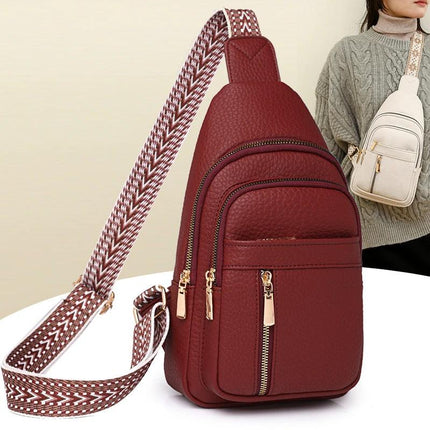 Soft PU Leather Women's Crossbody Bag For Everyday Casual Use