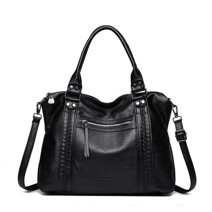 Women's Vintage Genuine Leather Crossbody Shoulder Bag