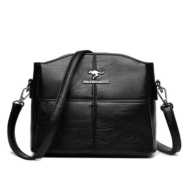 Korean Style Womens Sheepskin Crossbody Bag Large Capacity