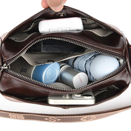 Soft PU Cylindrical Crossbody Bag For Everyday Use