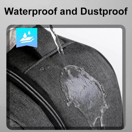Laptop Backpack Antitheft For Daily Use 16 Inch Size showing waterproof dustproof Oxford cloth exterior and anti-theft design