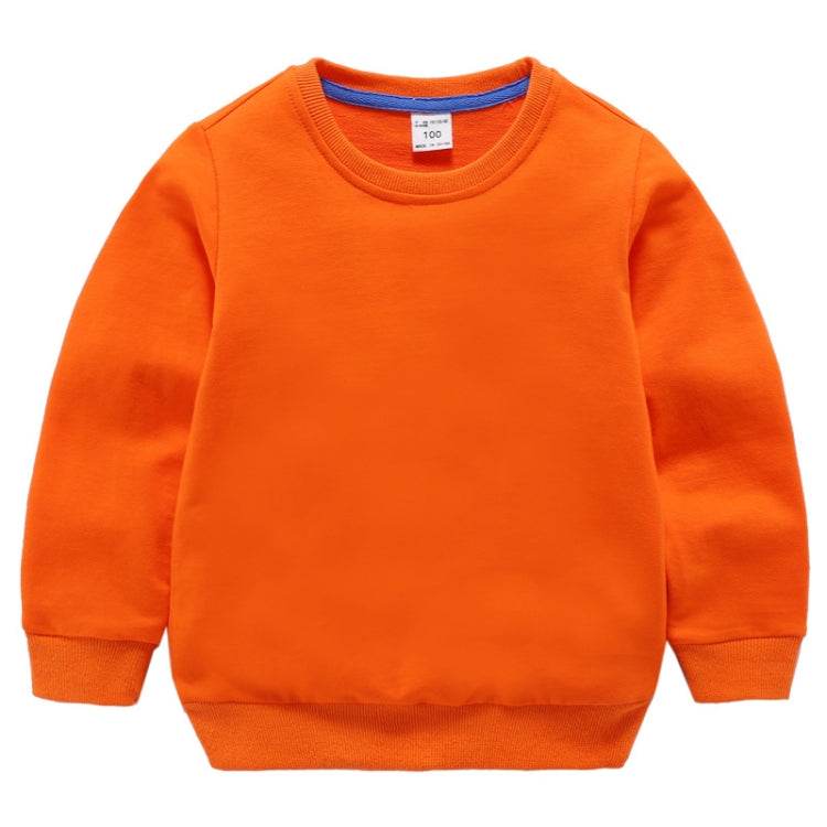 Autumn Solid Color Bottoming Children's Sweatshirt Pullover 140cm