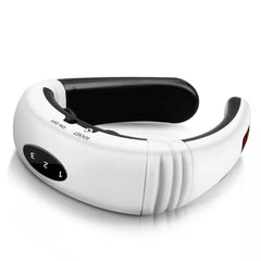 Ergonomic Electric Neck and Body Massager with Magnetic Pulse Therapy and Customizable Settings