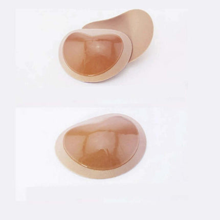 Silicone Nipple Covers For Bras And Swimwear Beige Pair - skin-friendly self-adhesive matte silicone pads for backless tops and swimwear