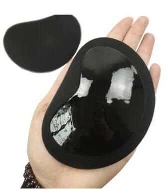 Silicone Nipple Covers For Bras And Swimwear Beige Pair – black silicone adhesive pads held in hand for backless, strapless smooth silhouette