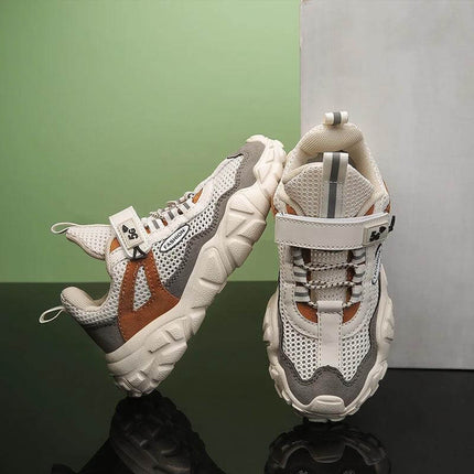 Boys Casual Shoes Breathable Mesh For Everyday Wear - breathable mesh boys sneakers with EVA sole for school and play, quick-drying comfort