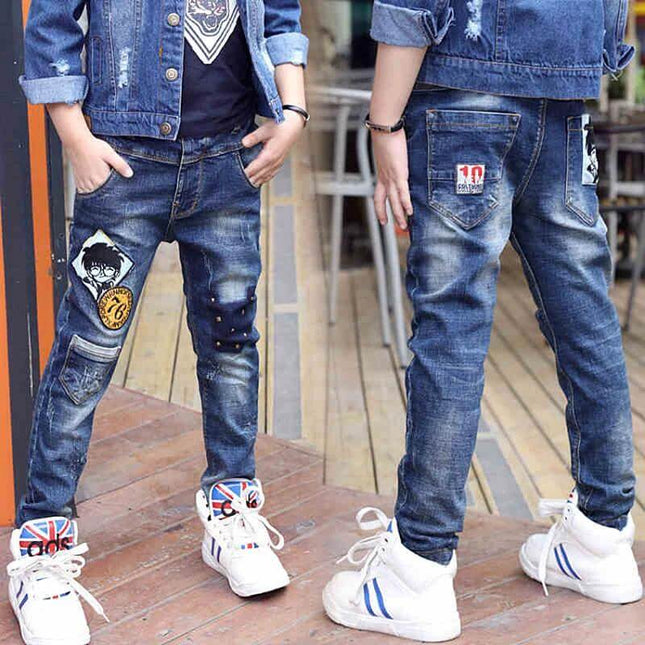 Boys Velvet Jeans 3 Months For Everyday Comfort Wear - soft velvet jeans-style pants for 3-month-old boys, comfortable everyday outfit
