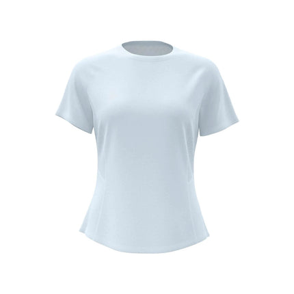 Breathable Women's Running Short Sleeve Tee For Daily Workouts lightweight breathable quick-dry polyester tee for running gym cycling