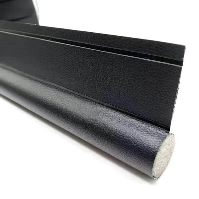 Door Bottom Seal Strip Brown Self Adhesive Gap Sealing for Doors - brown EPE foam & non-woven self-adhesive draft stopper strip