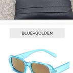 Blue Tyrant Gold / With glasses bag