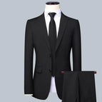 Black / Three piece suit / 6XL