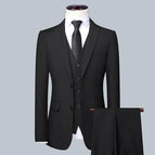 Black / Three piece suit / 2XL