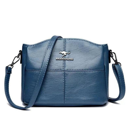 Korean Style Womens Sheepskin Crossbody Bag Large Capacity