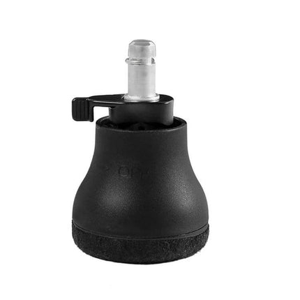 Chair Roller Cushion Non Slip for Office Chairs With Smooth Movement – PA62 press-to-install roller with felt pad to protect hard floors and reduce noise