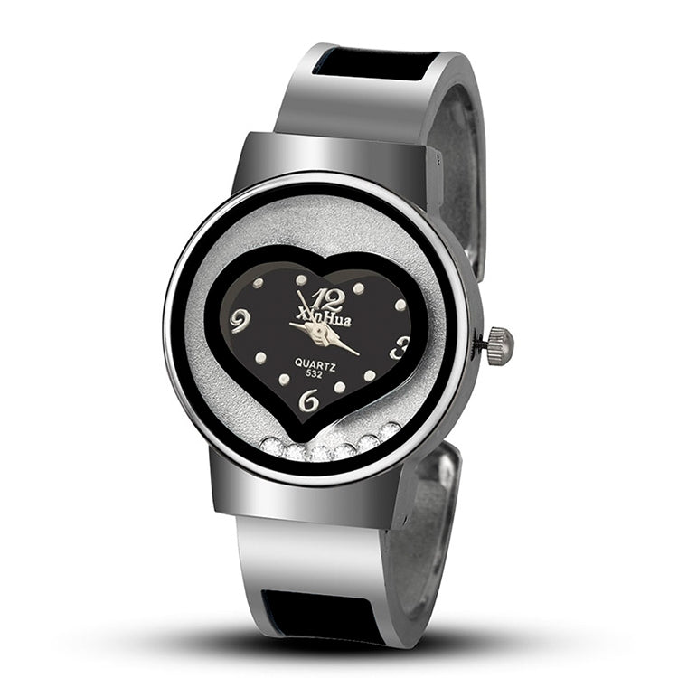 Charming Heart-Shaped Quartz Watch for Women Colorful Styles 