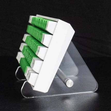 Clear Acrylic Keyboard Stand Detachable For Desk Use - transparent 3mm acrylic angled bracket elevating keyboard, cable management, portable and lightweight