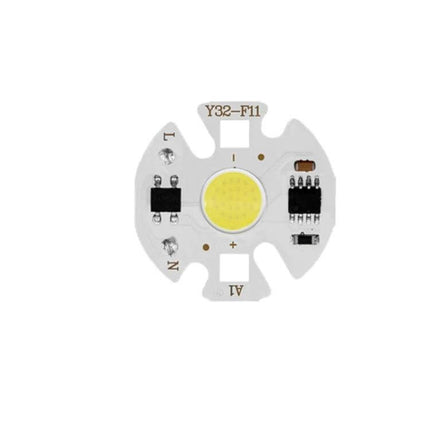 COB LED DIY Downlight Chip 220V Smart IC For Spotlights high-efficiency 7W module on round PCB for retrofit downlight