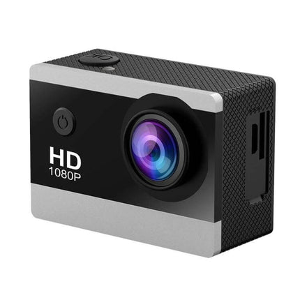 Compact 2.0 Inch IPS Screen Action Camera For Outdoor Use - 1080P 170° wide-angle action camera with time-lapse, selfie and car mode for hiking, cycling, dash cam