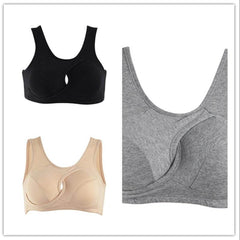 Women's Breathable Wireless Gathered Sports Vest with Beauty Back Design