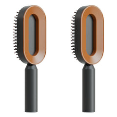 Ultimate Self-Cleaning Scalp Massager Brush for All Hair Types with Anti-Static Technology