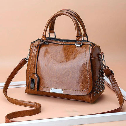 Patek Crossbody Shoulder Bag For Everyday Wear In Wine Red