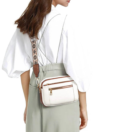 Floral Strap Crossbody Bag For Daily Commuter Essentials
