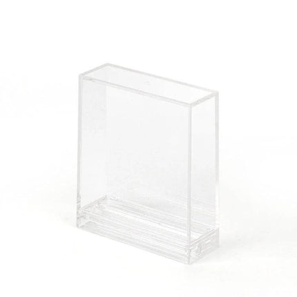 Photo Frame Stand for Polaroids - Double-Sided for Easy Display clear polycarbonate upright holder for up to 20 three-inch or square prints