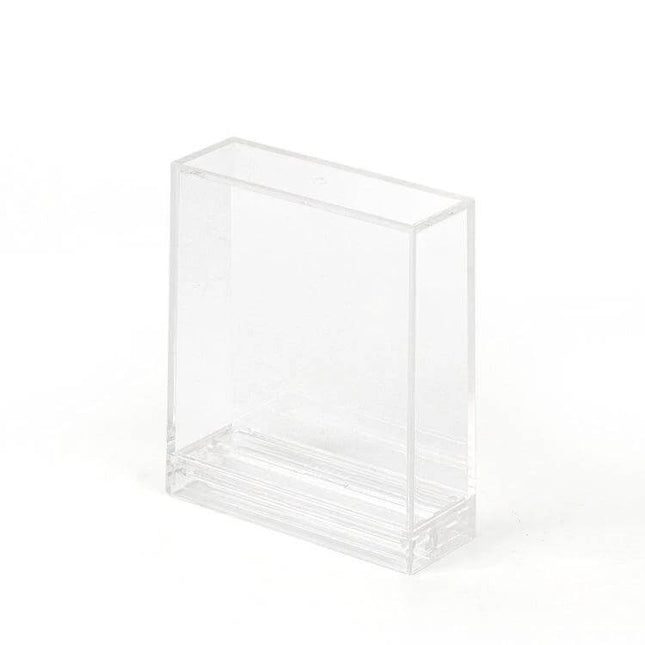 Photo Frame Stand for Polaroids - Double-Sided for Easy Display clear polycarbonate upright holder for up to 20 three-inch or square prints
