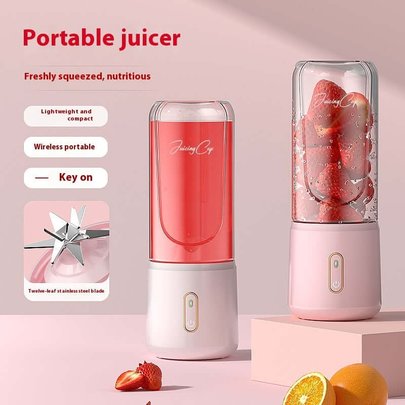 Rechargeable Portable Juice Blender with Low Noise