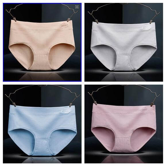 Women's Breathable Cotton Graphene Antimicrobial Underwear