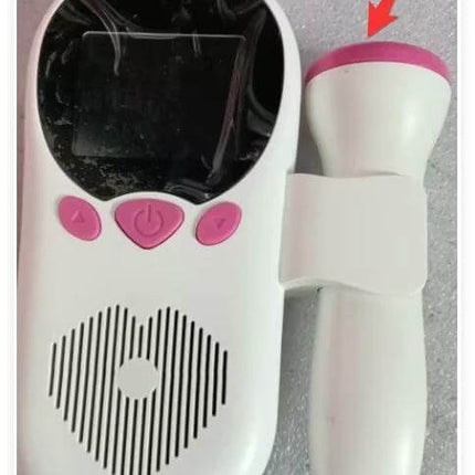 Portable Fetal Heart Rate Monitor for Home Pregnancy Use handheld waterproof fetal doppler with probe and display