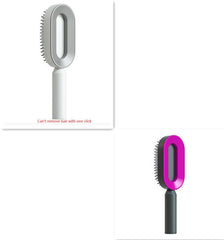 Ultimate Self-Cleaning Scalp Massager Brush for All Hair Types with Anti-Static Technology