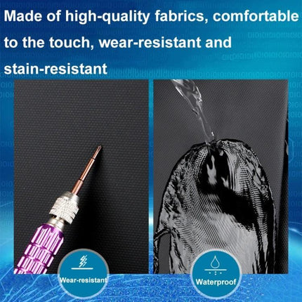 Expandable Business Waterproof Laptop Backpack For Work With USB Port - wear-resistant, stain-resistant fabric and waterproof demo
