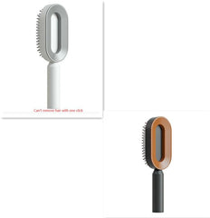 Ultimate Self-Cleaning Scalp Massager Brush for All Hair Types with Anti-Static Technology