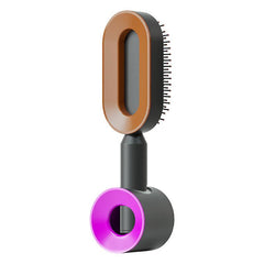 Ultimate Self-Cleaning Scalp Massager Brush for All Hair Types with Anti-Static Technology