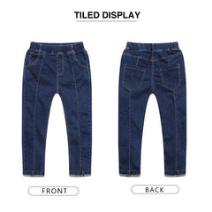 Kid's Comfortable Stretch Denim Trousers