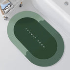 Oval Green / 40x60cm