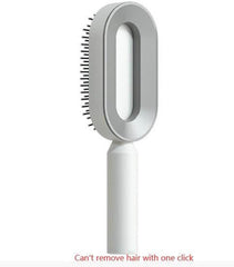 Ultimate Self-Cleaning Scalp Massager Brush for All Hair Types with Anti-Static Technology