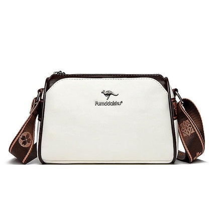 Soft PU Cylindrical Crossbody Bag For Everyday Use